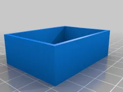 6er Würfelbox mit Deckel (Box of 6 dice with lid)