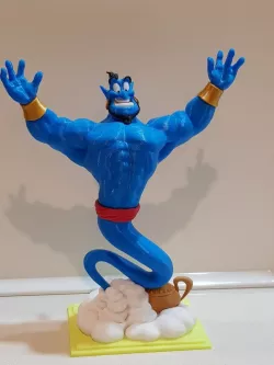 Aladdin's Genie multi-color remix