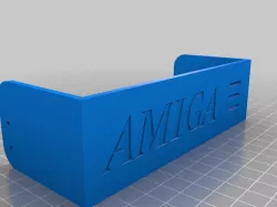 Amiga tower 5.25" blank with logo and A1200 LED openings