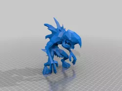 badmoon troll - aos - greenskins - tm - lp