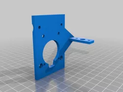 Bakcplate with bltouch for Bigtreetech 2 in 1 out extruder for a10M a20m