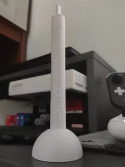 Base Stand Sandie, the sanding pen