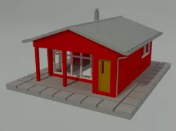 Basic house in N size