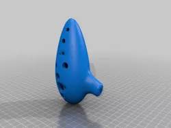 Basic Working 12 Hole Ocarina (Remix of Karuuv's Remix of nimaid's Design)
