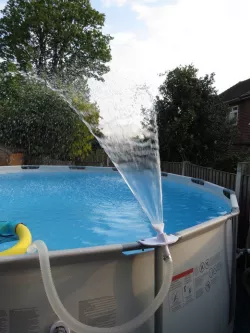 bestway intex swimming pool sprinkler water jet water fountain 