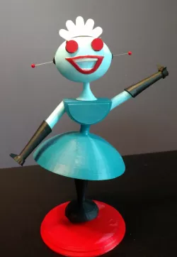 Blanche Carte Robot Maid