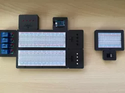 Breadboard / Expiriment board magnetic parts