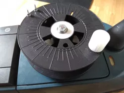 Cable reel (from empty PLA spool)