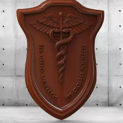 Caduceus for CNC (Medical emblem)