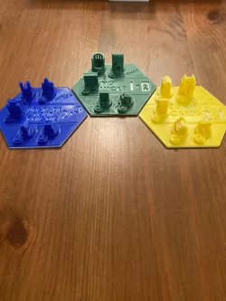 Catan 3D Cities and Knights City Upgrades