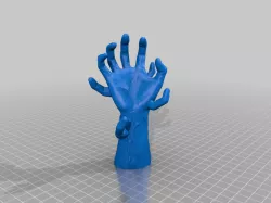 Creepy hand with extra fingers