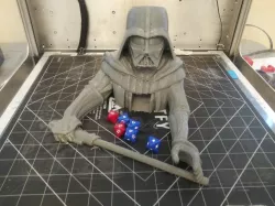 Darth Vader Dice Tower - Head And Shoulders