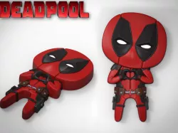 Deadpool "Feel The Love" Magnet