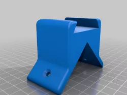 Door edge wall damper