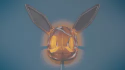 Eevee kid wall light - Ikea Drömsyn Mod