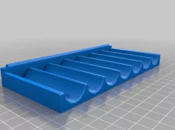 End Mill Cutter Storage Tray