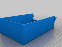 Ender 3 PSU full cover 92x92x25 vent with DC-DC voltage regulators
