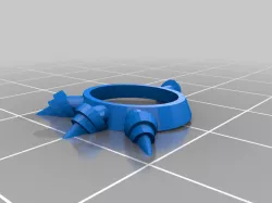 Epic 40k Eldar titan foot