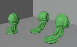 Epic scale (6mm) Space Bug floaty seed bomb things