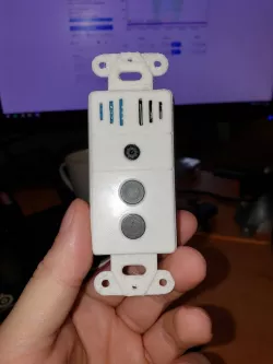 ESP32 Cam / Wall Switch / 2 Buttons / Sensor DHT11 / Hassio