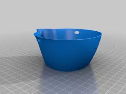 Flexible Mask with Strap Holes