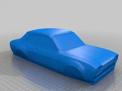 Ford Escort Mk1 body shell RC car