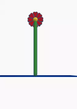 Heart Flower Pens