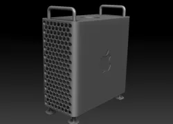 Mac Pro 2019 (1:2 Scale - STEP)