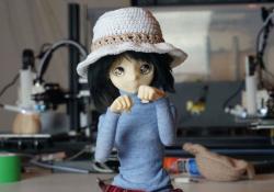 MDD redesign of Driftgirl's 3D Printable Ball Jointed Doll