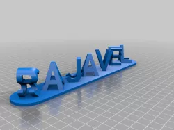 My Customized Dual Letter Blocks Illusion Customizerraja