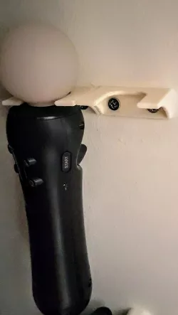 PS move controller wall mount holder