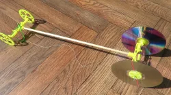 Put a rubber band on it #0316 3D printed rubber band car