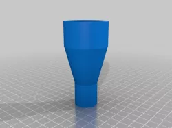 PVC Pipe Reducer 1.25in to .5in 3.2mm thick