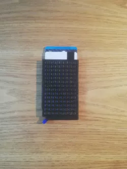 Slim Credit Card Wallet in 2 half for better printing