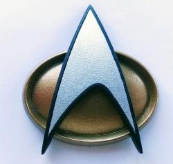 STL file Future Imperfect Star Trek Badge 🔮・3D printing model to  download・Cults