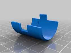 Steel Rack Plastic Support Clip