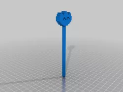Super Mario World Fire Flower Pen