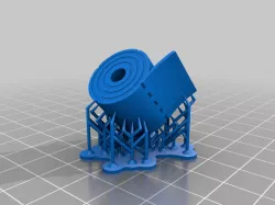 Toilet Paper Paracord Bead