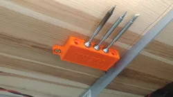 TS100 Tip Holder under shelf mount