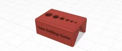 Tube drilling guide