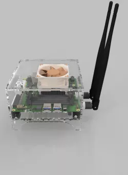 Udoo Bolt Acrylic Case and Fan Upgrade