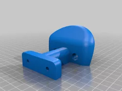 Wall motorcycle helmet holder