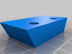 Wanhao Duplicator 9/500 Y-Axis Belt Spacer (Linear Rails)