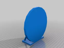 6"round shelf