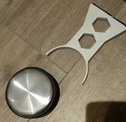 Abstandhalter für Türstopper von Obi - Spacer for door stop from the hardware store