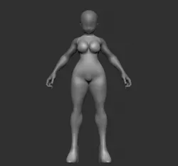 Anime Blank Figure
