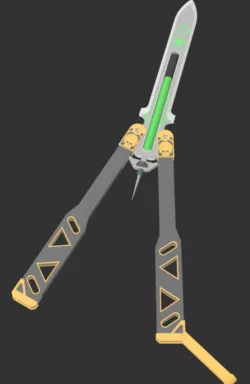 Apex Legends - Octane's Heirloom (Stim Butterfly Knife)
