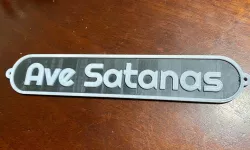 Ave Satanas Sign