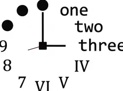 big wall clock