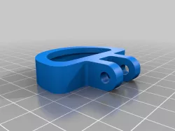 Boat Storage Compartment Handle (and through post)